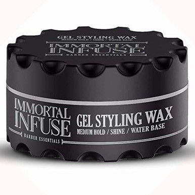 Immortal NYC Gel Styling Wax - Hair Wax For Men - Styling Men Hair Wax