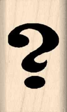 Stamps by Impression ST 3010 Question Mark Teacher Rubber Stamp ...