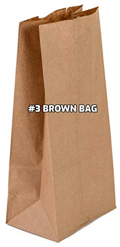 Small Supot EcoQuality 500 Small Brown Kraft Paper Bag 3 lb Small - Paper Lunch ...