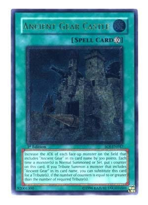 Carta Yu-Gi-Oh! - Ancient Gear Cannon (SOI-EN009) - Shadow Of Infinity - 1st Edition - Common - 2