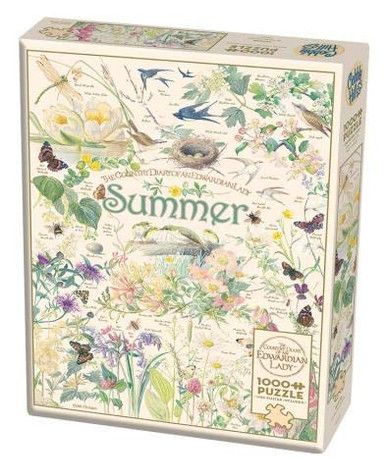Cobble Hill 1000 Piece Puzzle - Country Diary Summer - Sample Poster ...