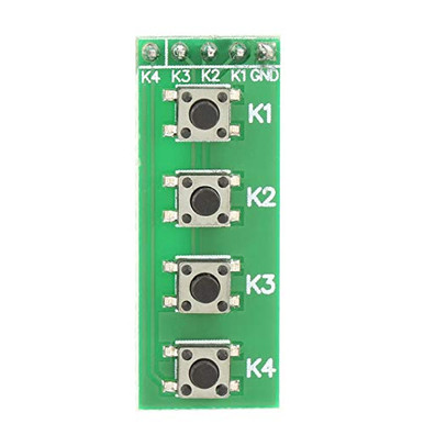 Switch Module BoardAkozon Universal 4 Button Key Push Button Switch ...
