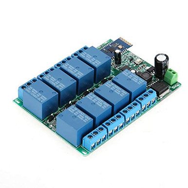 Nunafey DC 12V Relay Module Control Relay Module PCB Material Wireless ...