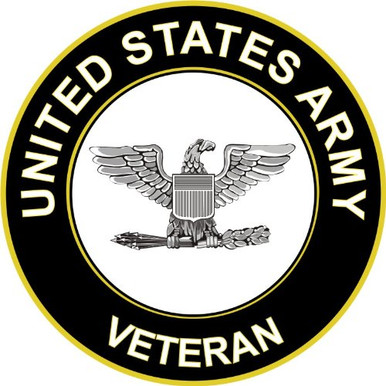 Military Vet Shop U.S. Army Colonel Veteran Window Bumper Sticker Decal ...