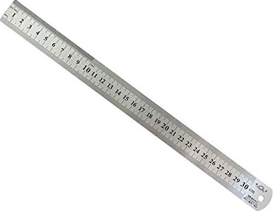 Isomars Stainless Steel Scale Ruler