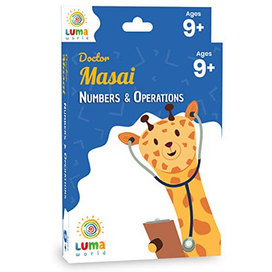 Hidden Flashcard Luma World Educational Flash Cards for Ages 9 and Up Doctor Masai Game ...