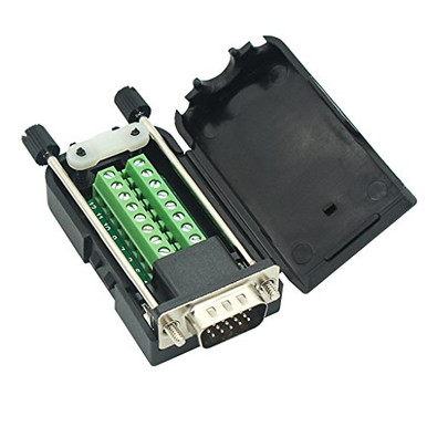Connettore Breakout D-SUB DB15 VGA – Jack Femmina A Morsettiera – Uxcell