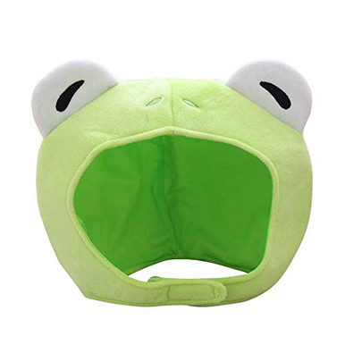 GIFZES Rabbit Frog Animal Earflap Winter HatFrog hat Bunny Ears Plush ...