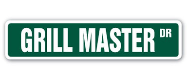 SignMission 4 inch X 18 inch Aluminum Sign Grill Master ...