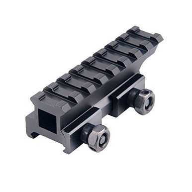 Fidragon Picatinny Riser Mount Weaver 1 inch High Profile 8 Slot for ...
