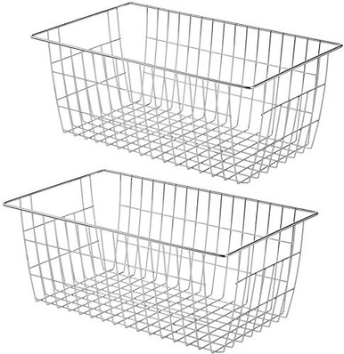 blitzlabs Wire Storage Baskets Large Farmhouse Organizer Bsaket for ...