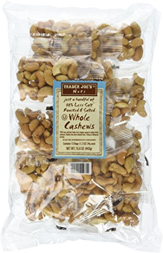 Trader Joes Just a Handful of 50 percent Less Salt Roasted and Salted ...