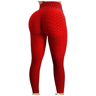 Famous TIK Tok Womens High Waist Yoga Pants Butt Lifting Tummy Control