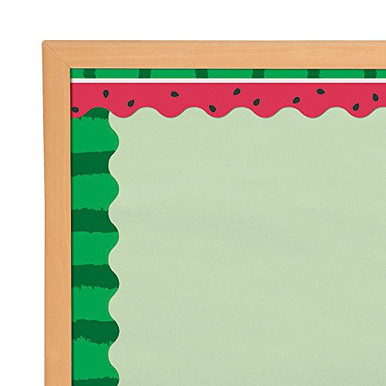 Fun Express Watermelon Bulletin Board Border - 12 Pieces - Educational ...