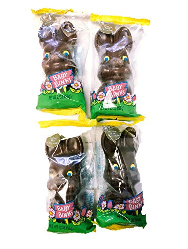 Palmer Rabbits Palmer Baby Binks Mini Hollow Chocolate Rabbit - Pack of 4 ...
