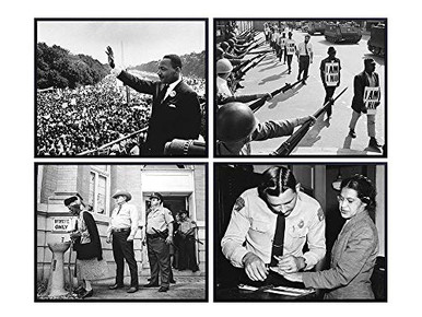 African American Heroes Civil Rights Photos - 8x10 Photograph Set Wall ...