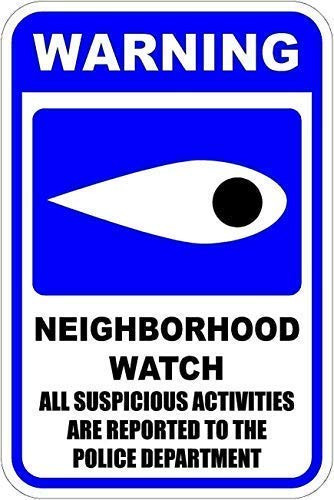 John Knorr Durable No Rust Signs 12x16Neighborhood Watch Safety ...