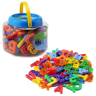 ABC Magnets - 109 Magnetic Alphabet Letters & Numbers With Take Along ...