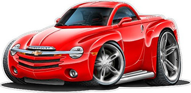Chevy SSR Indoor Removable Wall Decal 2ft Wide Man Cave Boys Room ...