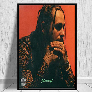Poster Wall Frame Rapper Size 40*60cm without frame Canvas Oil Painting Gift Rapper Hip Hop ...