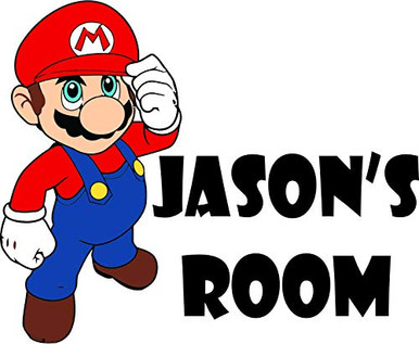 Personalized Names Custom Name Super Mario Video Game Character ...