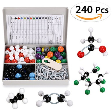 Organic Chemistry Class Molecular Model Kit 240Pcs - Sumnacon Inorganic ...