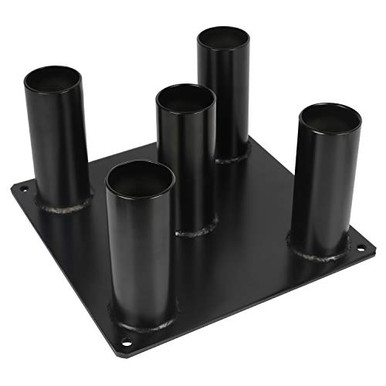 Trap Bar Storage Rack Eapele Barbell Storage Holder for Olympic Bars EZ-Bars Trap Bars 5 Bars ...