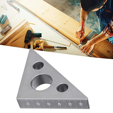3.7 x 2.7 x 0.6in House Plan Triangle Ruler Architectural Scale Ruler Me