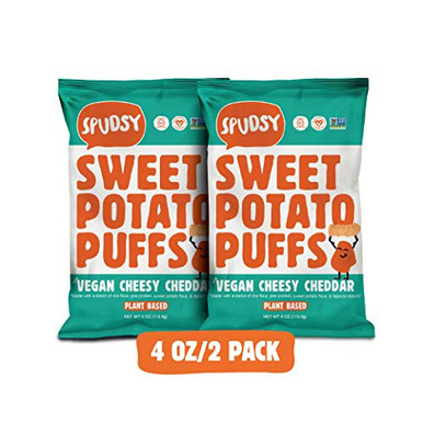 Spudsy Sweet Potato Puffs - Vegan Gluten Free Snacks - Plant-Based ...