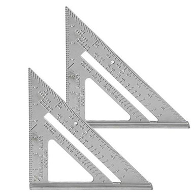 Kisangel Metal Protractor Aluminum Alloy Triangle Ruler Drafting ...