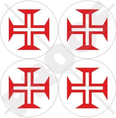 Swedish Air Force Low-Vis Aircraft Roundels – 50mm Vinyl Stickers, 4-Pack, Glossy Finish