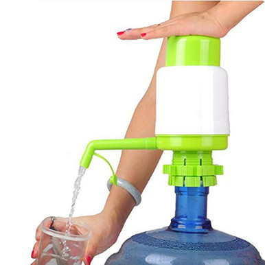 Manual Hand Pressure Pump For 5 Gallon Water Bottles - Portable Drinking Water Fountain Pump
