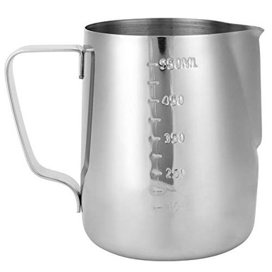 Pitcher Scale Milk Pitcher Heat?Resistant Coffee Jug Ergonomic Handle Double Side ...