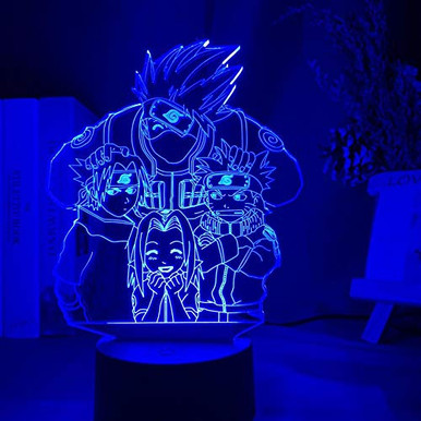 3D Night Light Illusion LED Anime Decor lamp USB Anime Lamp Anime ...