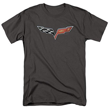Popfunk Chevy Corvette Convertible Racing Logo GM Car T Shirt and ...