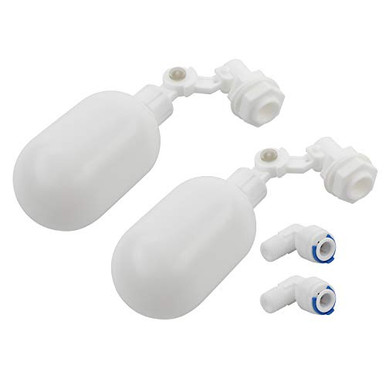 Pxyelec 2pcs Water Filter Float Ball Valve with 1/4 inch Quick Connect ...