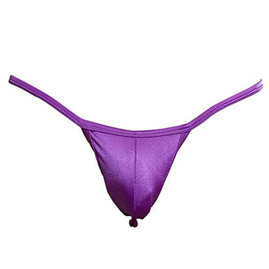 Mens Brazilian Back String Bikini V-Shaped Pouch Enhancing Sexy Sheer ...