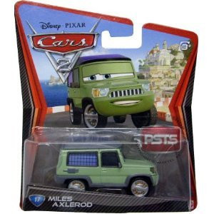 Disney / Pixar CARS 2 Movie 155 Die Cast Car #17 Miles Axlerod by ...
