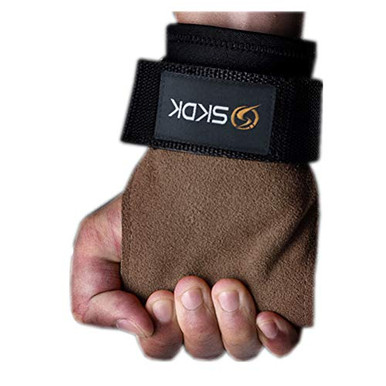 Leather Hand Grips for Weightlifting Pull Ups Gymnastics and Cross ...