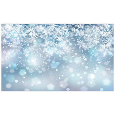 Allenjoy 7x5ft Winter Forest Landscape Photography Backdrop Nature Scenery Glitter