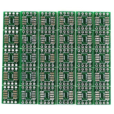 Smd Sot23-3 To Dip Adapter Pcb Socket Experiment Convertor Board 6 Pin Red | DE
