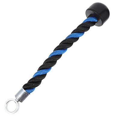 BESPORTBLE Single Grip Tricep Rope with Snap Hook Pull Down Rope Cable ...