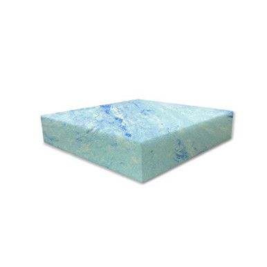X 24\" X 80\" Cool Gel Memory Foam Bench Cushion Replacement Medium Firm Upholstery Foam Seat Replacement Upholstery Sheet Rubber Padding Couch Sofa Cushio