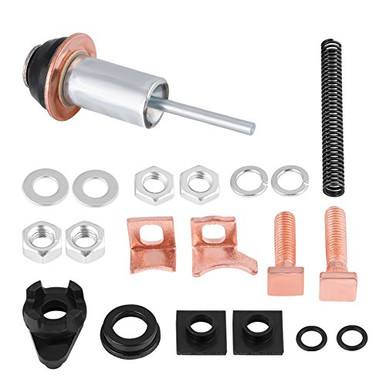 ROSEBEAR Car Starter Motor Solenoid Repair Fix Kit and Accessories for
