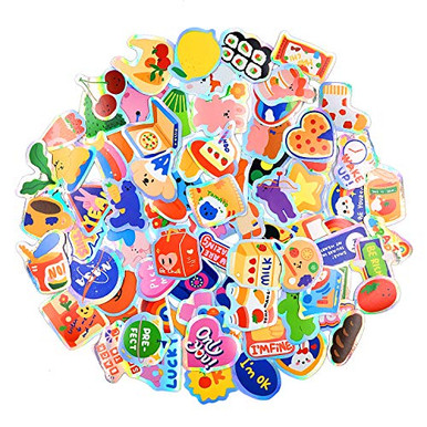 JorkMack 160 PCS Paper Sticker Pack,Colorful Stickers,Cute Animals ...