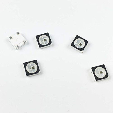 50 Pezzi LED RGB Indirizzabili WS2812B 5050 SMD - 5V - Nuovi Da GCSUPERMARKET