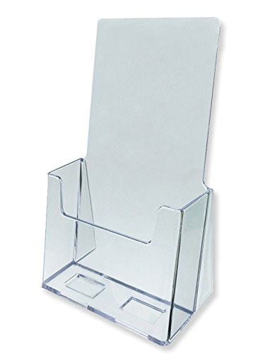2 Pack Brochure Holder Literature Display for 4x9