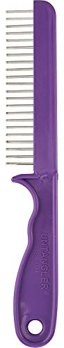 Untangler Super-Groom Combs Wth Smooth Rotatng Teeth For Panless Mat