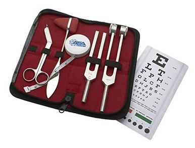 Snellen Scissors Set of 6 pcs Tactical Black Diagnostic Reflex Percussion Kit - Taylor ...