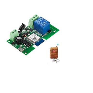 MHCOZY WIFI RF Relay Switch Set to emulate both pushbutton with Inching